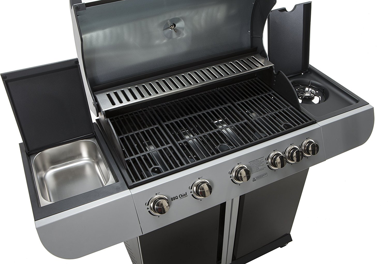 Gasgrill mit Sizzle Zone Test Zusammenfassung und Vergleich